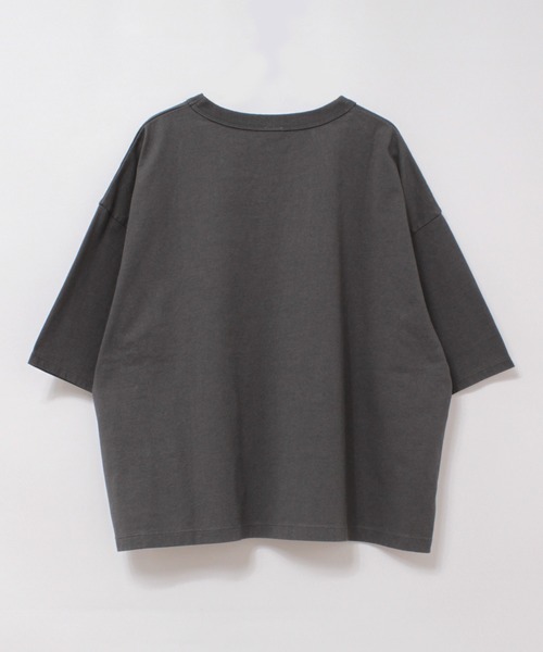 RNA-N(アールエヌエーエヌ)の「M2709 THANK YOU プリントT(Tシャツ/カットソー・レディース・オフホワイト/チャコールグレー/ブラック・FREE)」の9枚目の写真
