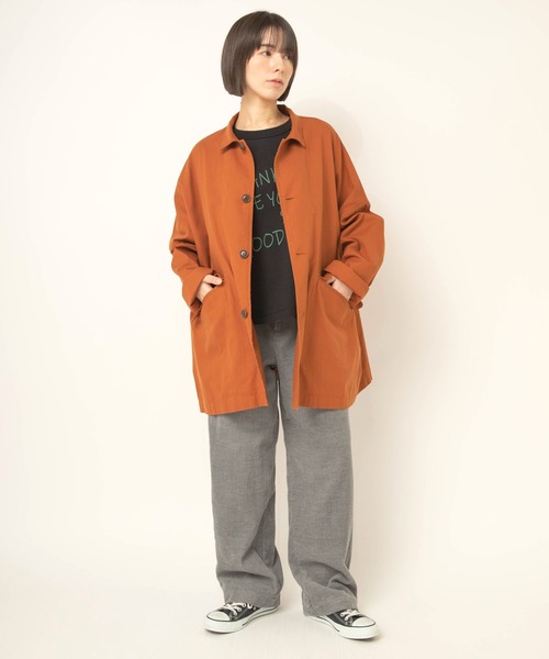 RNA-N(アールエヌエーエヌ)の「M2709 THANK YOU プリントT(Tシャツ/カットソー・レディース・オフホワイト/チャコールグレー/ブラック・FREE)」の12枚目の写真