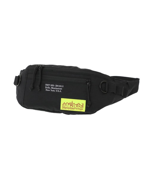 Manhattan Portage（マンハッタンポーテージ）の「ALLEYCAT WAIST VER 2 CORDURA GRINZA IRONWOOD（ボディバッグ/ウエストポーチ・メンズ・ブラック・X-SMALL）」の5枚目の写真