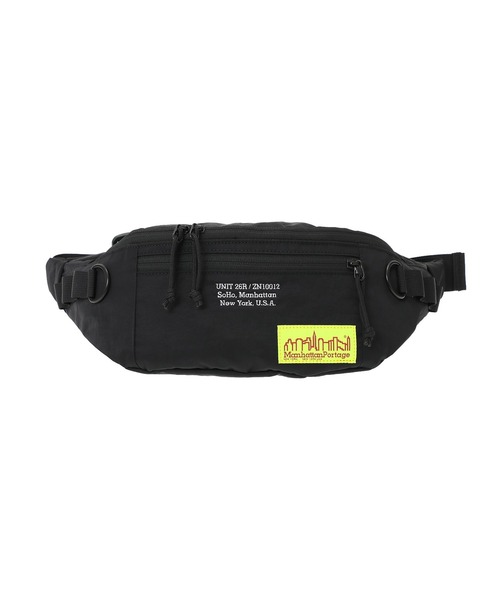 Manhattan Portage（マンハッタンポーテージ）の「ALLEYCAT WAIST VER 2 CORDURA GRINZA IRONWOOD（ボディバッグ/ウエストポーチ・メンズ・ブラック・X-SMALL）」の6枚目の写真
