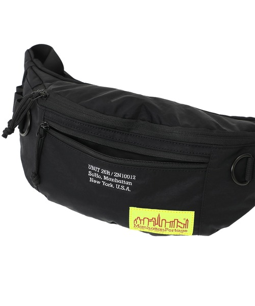 Manhattan Portage（マンハッタンポーテージ）の「ALLEYCAT WAIST VER 2 CORDURA GRINZA IRONWOOD（ボディバッグ/ウエストポーチ・メンズ・ブラック・X-SMALL）」の10枚目の写真