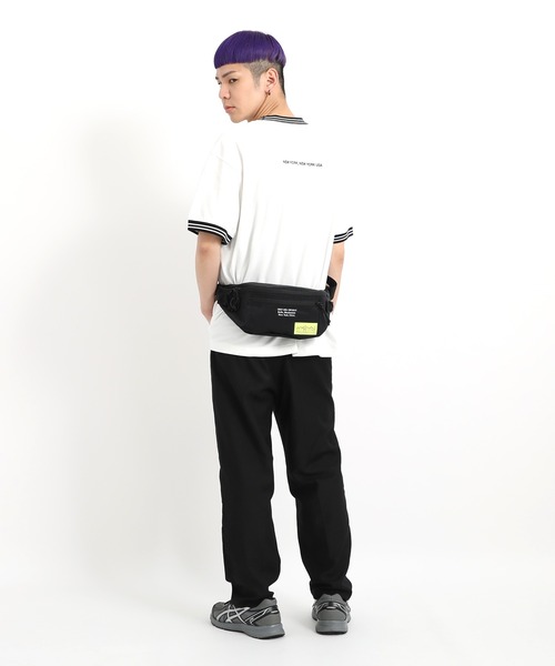 Manhattan Portage（マンハッタンポーテージ）の「ALLEYCAT WAIST VER 2 CORDURA GRINZA IRONWOOD（ボディバッグ/ウエストポーチ・メンズ・ブラック・X-SMALL）」の4枚目の写真