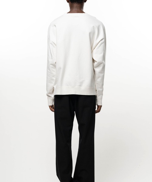 Maison MIHARA YASUHIRO(メゾンミハラヤスヒロ)の「Cat Printed Sweatshirt(スウェット・メンズ・グレー/ブラック/ホワイト・44/46/48)」の6枚目の写真