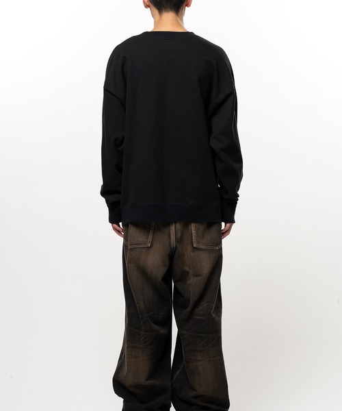 Maison MIHARA YASUHIRO(メゾンミハラヤスヒロ)の「Cat Printed Sweatshirt(スウェット・メンズ・グレー/ブラック/ホワイト・44/46/48)」の10枚目の写真