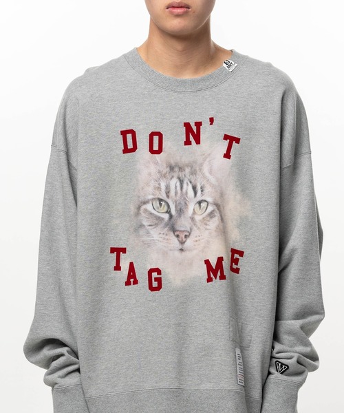 Maison MIHARA YASUHIRO(メゾンミハラヤスヒロ)の「Cat Printed Sweatshirt(スウェット・メンズ・グレー/ブラック/ホワイト・44/46/48)」の15枚目の写真