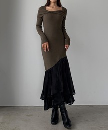 Belle Jardin Chiffon Dress（ワンピース）｜Her lip to（ハーリップ
