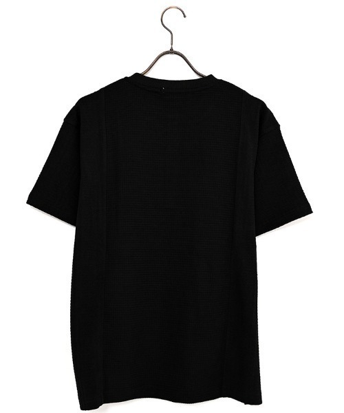 RUDOL(ルドル)の「『RUDOL/ルドル』クロスボタン切り替えデザインヘンリーネックカットソー(Tシャツ/カットソー・メンズ・ブラック/ホワイト・L/XL/M)」の17枚目の写真
