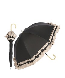 KIZAWA（キザワ）の「colon double frill ショート丈日傘（長傘）」