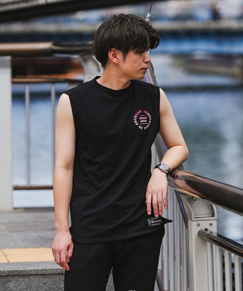 adamsJUGGLER(アダムスジャグラー)の「RTEG C.G ノースリーブ(タンクトップ・メンズ・ブラック/ホワイト・M/L)」の19枚目の写真