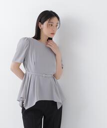 NATURAL BEAUTY BASIC | イレヘムペプラムブラウス(シャツ/ブラウス)