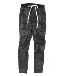 mnml | mnml/ミニマル/CARGO DRAWCORD PANTS WAXED(カーゴパンツ)