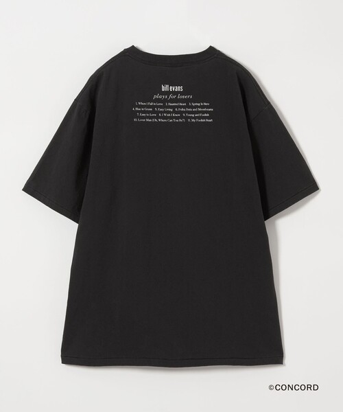 BEAUTY&YOUTH UNITED ARROWS(ビューティーアンドユースユナイテッドアローズ)の「<Bill Evans × BEAUTY&YOUTH> for lovers プリント Tシャツ(Tシャツ/カットソー・メンズ・ブラック・M/XL/L)」の2枚目の写真