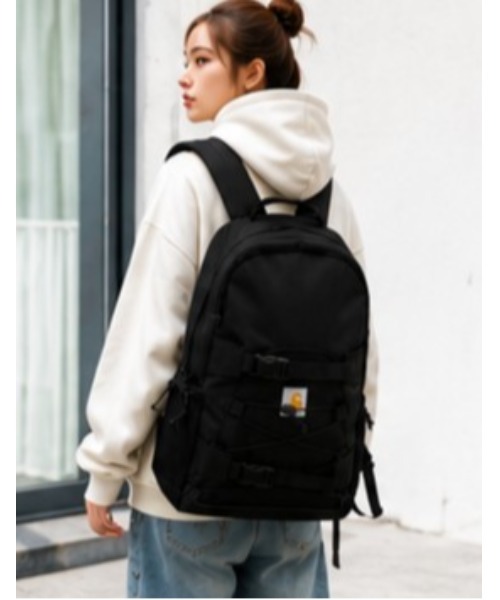 Sakka（サッカ）の「Carhartt ダックキャンバス バックパック（バックパック/リュック・メンズ・ブラック・FREE）」の7枚目の写真