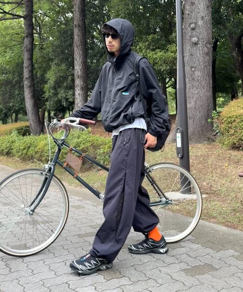 Franklin Climbing(フランクリンクライミング)の「【Franklin Climbing】撥水ナイロンマウンテンパーカー/ナイロンジャケット(マウンテンパーカー・メンズ・ブラック/ボルドー/キャメル・X-LARGE/LARGE/MEDIUM)」の5枚目の写真