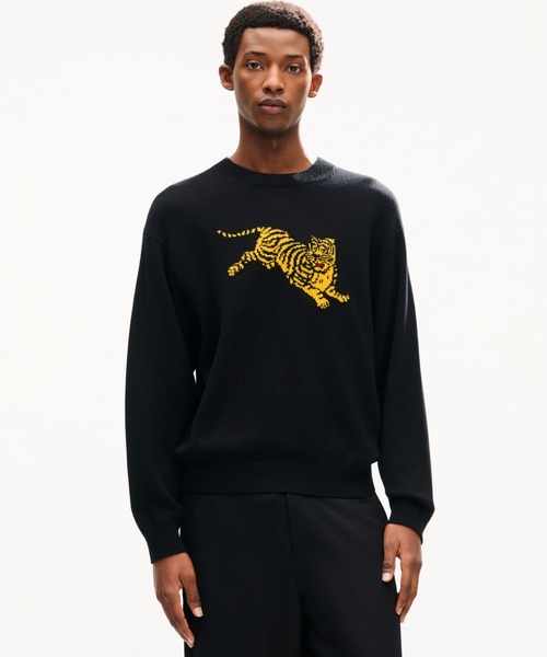 KENZO（ケンゾー）の「99JRWS KENZO JUMPING TIGER PLACED JUMPER（その他トップス・メンズ・ブラック系その他5・M）」の6枚目の写真
