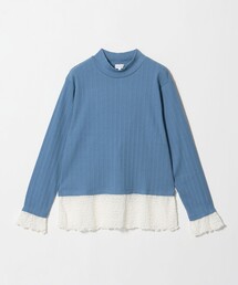 チュール レース コンビ プルオーバー / キッズ 140cm-160cm