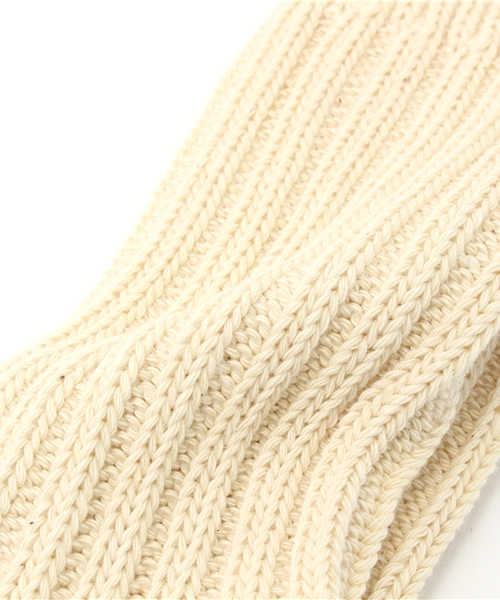 JOURNAL STANDARD J.S HOMESTEAD（ジャーナルスタンダードホームステッド）の「オーガニックコットンクルーソックス（ソックス/靴下・メンズ・カーキ/ネイビー/レッド・FREE）」の6枚目の写真