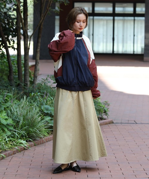 Re Fiina（フィーナ）の「ロングチノスカート（スカート・レディース・ベージュ・36/38）」の5枚目の写真