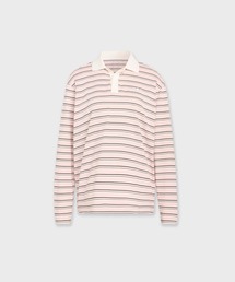adidas（アディダス）の「adidas / STRIPED OVZD LS POLO SHIRT / SU617,KU6081,KU8351,KU8352（ポロシャツ）」