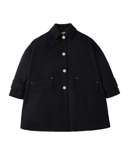 Mackintosh(マッキントッシュ)の「NEW HUMBIE MB(ステンカラーコート・レディース・ブラック/ネイビー・4/6/8)」の1枚目の写真