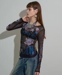 anna sui nyc/アナ スイ エヌワイシー/コラージュシアートップス