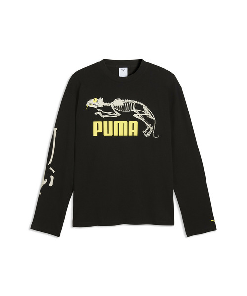 PUMA(プーマ)の「PUMA プーマ メンズ グラフィック スケルトン 長袖 Tシャツ(Tシャツ/カットソー・メンズ・レッド/ブラック・LARGE/X-LARGE/X-SMALL/SMALL/MEDIUM)」の5枚目の写真