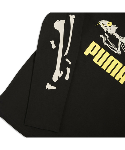 PUMA(プーマ)の「PUMA プーマ メンズ グラフィック スケルトン 長袖 Tシャツ(Tシャツ/カットソー・メンズ・レッド/ブラック・LARGE/X-LARGE/X-SMALL/SMALL/MEDIUM)」の7枚目の写真