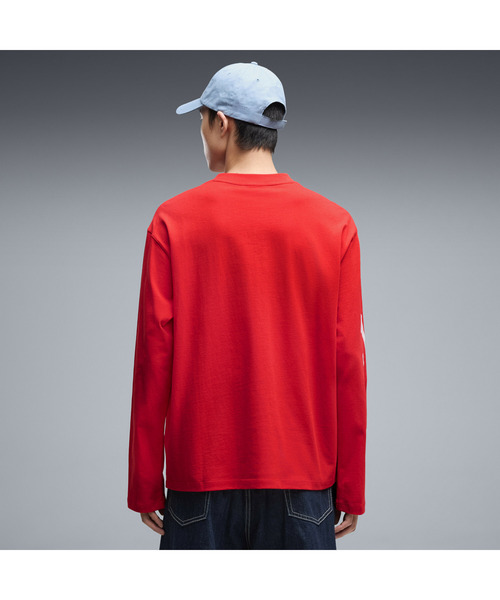 PUMA(プーマ)の「PUMA プーマ メンズ グラフィック スケルトン 長袖 Tシャツ(Tシャツ/カットソー・メンズ・レッド/ブラック・LARGE/X-LARGE/X-SMALL/SMALL/MEDIUM)」の8枚目の写真