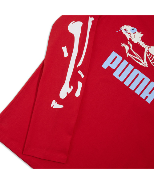 PUMA(プーマ)の「PUMA プーマ メンズ グラフィック スケルトン 長袖 Tシャツ(Tシャツ/カットソー・メンズ・レッド/ブラック・LARGE/X-LARGE/X-SMALL/SMALL/MEDIUM)」の12枚目の写真