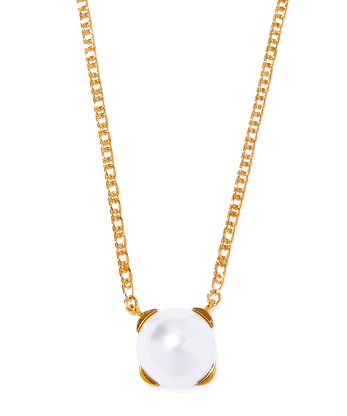IRIS47(イリスフォーセブン)の「【IRIS 47】contour necklace/コントアー ネックレス(ネックレス・レディース・ゴールド/シルバー・FREE)」の8枚目の写真