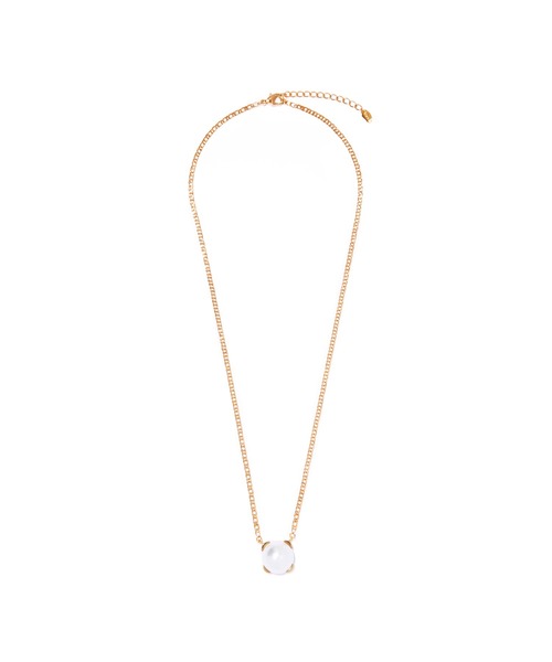 IRIS47(イリスフォーセブン)の「【IRIS 47】contour necklace/コントアー ネックレス(ネックレス・レディース・ゴールド/シルバー・FREE)」の9枚目の写真