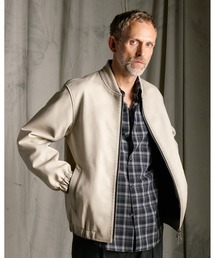 wjk（ダヴルジェイケイ）の「lamb leather bomber jacket（ブルゾン）」