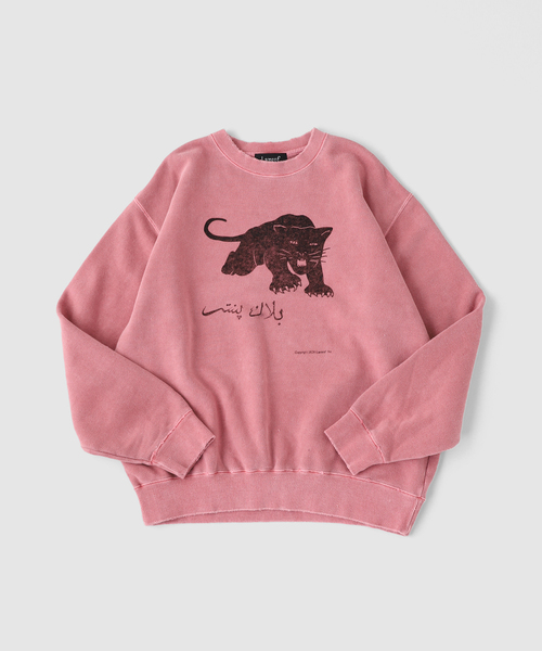 Lamrof(ラムロフ)の「LAMROF / ラムロフ BLACK PANTHER SWEATSHIRT(スウェット・メンズ・ブラック/レッド/ネイビー・1/2)」の3枚目の写真