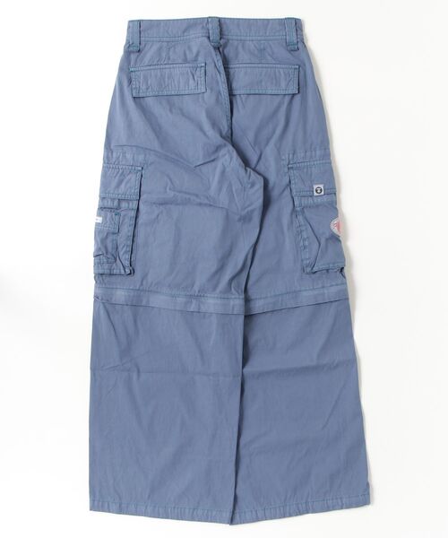 AAPE BY A BATHING APE（エーエイプバイアベイシングエイプ）の「AAPE CARGO DENIM PANTS(Detachable)（カーゴパンツ・レディース・ネイビー・XX-SMALL/X-SMALL）」の6枚目の写真