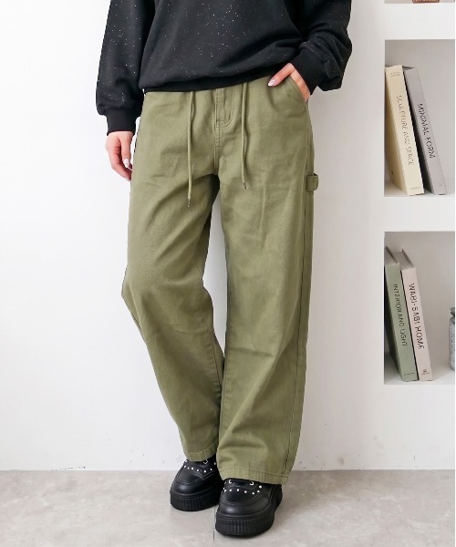 FUN(ファン)の「ペインターパンツ(その他パンツ・レディース・カーキ/ベージュ・FREE)」の6枚目の写真