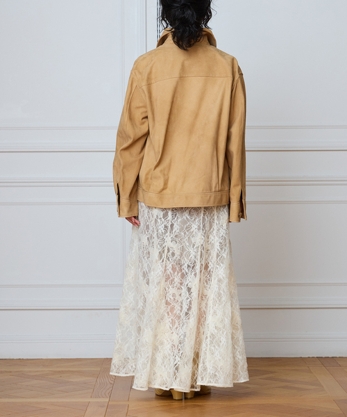 IENA LA BOUCLE(イエナラブークル)の「IENA LA BOUCLE Lace on Lace スカート(スカート・レディース・ホワイト・FREE)」の12枚目の写真