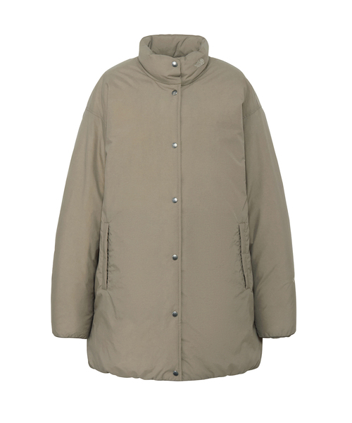THE NORTH FACE（ザノースフェイス）の「《WEB限定》THE NORTH FACE/ノースフェイス Alteration Zepher Shell H NDW92561（ダウンジャケット/コート・レディース・ベージュ/ブラック・MEDIUM）」の2枚目の写真