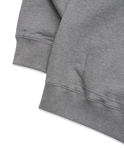 LIFE WORK（ライフワーク）の「ユニセックス) ブームボックス ヒップドッグ アップリケ フード Tシャツ（パーカー・レディース・ブラック/ライトグレー/カーキ・MEDIUM/SMALL/LARGE）」の7枚目の写真