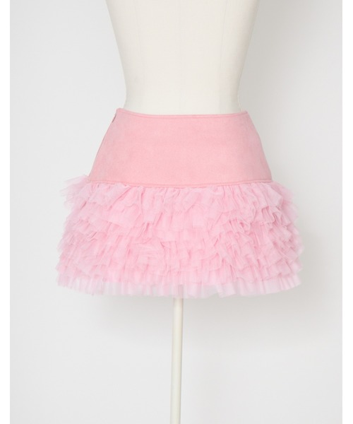 AVENCHUMU(アバンチュウム)の「Heart bijou napoleon tulle skirt(スカート・レディース・ピンク/ホワイト/ブラック・FREE/XS)」の21枚目の写真