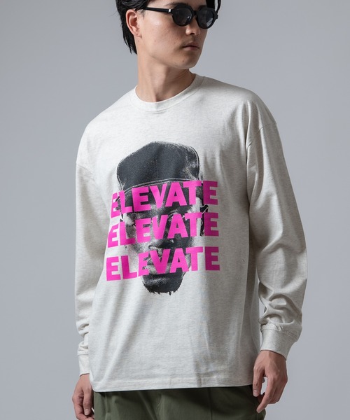 SIDEWAY STANCE(サイドウェイスタンス)の「【SIDEWAY STANCE】ポートレイトアソート 長袖Tシャツ(Tシャツ/カットソー・メンズ・ブラック/ライトグレー/ブルー系1/ブラック系1/ホワイト/ホワイト系1・SMALL/X-LARGE/LARGE/MEDIUM)」の5枚目の写真
