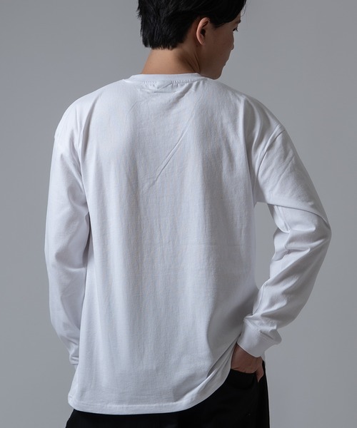 SIDEWAY STANCE(サイドウェイスタンス)の「【SIDEWAY STANCE】ポートレイトアソート 長袖Tシャツ(Tシャツ/カットソー・メンズ・ブラック/ライトグレー/ブルー系1/ブラック系1/ホワイト/ホワイト系1・SMALL/X-LARGE/LARGE/MEDIUM)」の22枚目の写真