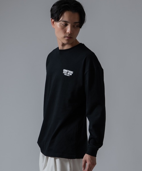 SIDEWAY STANCE(サイドウェイスタンス)の「【SIDEWAY STANCE】ポートレイトアソート 長袖Tシャツ(Tシャツ/カットソー・メンズ・ブラック/ライトグレー/ブルー系1/ブラック系1/ホワイト/ホワイト系1・SMALL/X-LARGE/LARGE/MEDIUM)」の7枚目の写真