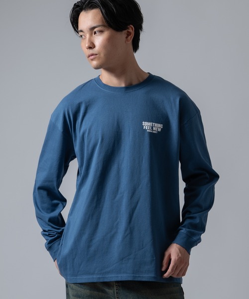 SIDEWAY STANCE(サイドウェイスタンス)の「【SIDEWAY STANCE】ポートレイトアソート 長袖Tシャツ(Tシャツ/カットソー・メンズ・ブラック/ライトグレー/ブルー系1/ブラック系1/ホワイト/ホワイト系1・SMALL/X-LARGE/LARGE/MEDIUM)」の10枚目の写真