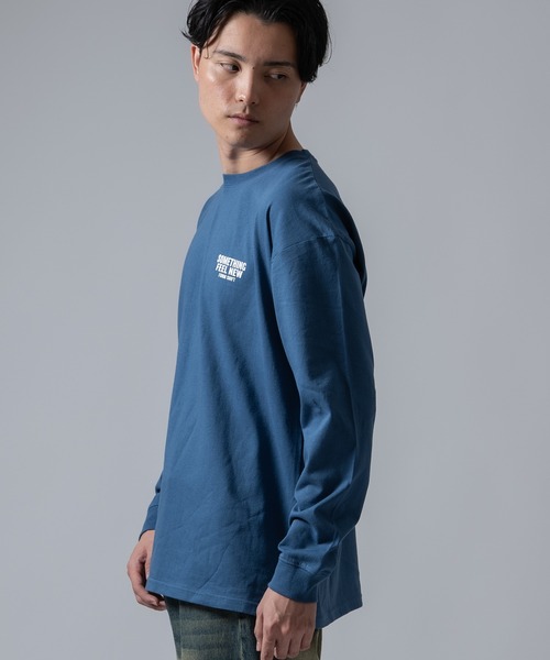 SIDEWAY STANCE(サイドウェイスタンス)の「【SIDEWAY STANCE】ポートレイトアソート 長袖Tシャツ(Tシャツ/カットソー・メンズ・ブラック/ライトグレー/ブルー系1/ブラック系1/ホワイト/ホワイト系1・SMALL/X-LARGE/LARGE/MEDIUM)」の11枚目の写真