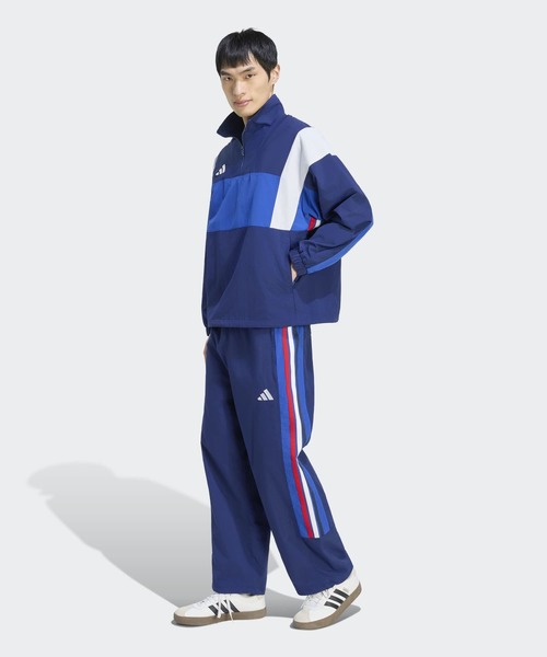 adidas(アディダス)の「スタジアム カラー ブロック オープンヘム トラックパンツ / アディダス adidas(その他パンツ・メンズ・ブルー・MEDIUM/X-LARGE/SMALL/LARGE/3XL/XX-LARGE)」の5枚目の写真