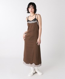 SATIN LACE ONE PIECE FMN-26SS-OP-001