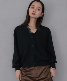 &g'aime（アンジェム）の「【&ｇ'aime 】レースレイヤードカーディガン　Lace Layered Cardigan（カーディガン/ボレロ）」