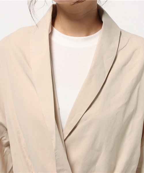 Chico（チコ）の「【who's who Chico】ショールカラーコート（その他アウター・レディース・ブルー/ライトベージュ/ベージュ・FREE）」の7枚目の写真