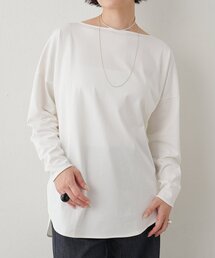 シャツテールカットプルオーバー