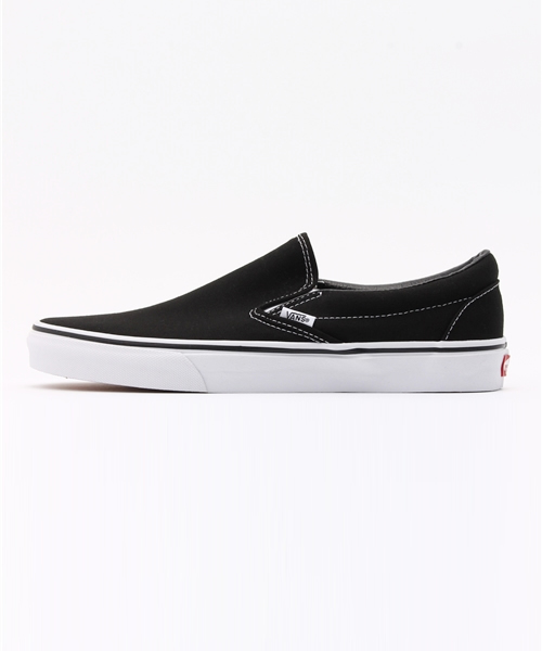 VANS(バンズ)の「VANS SLIP ON BLACK(スリッポン・メンズ・ブラック・10/9/8)」の2枚目の写真